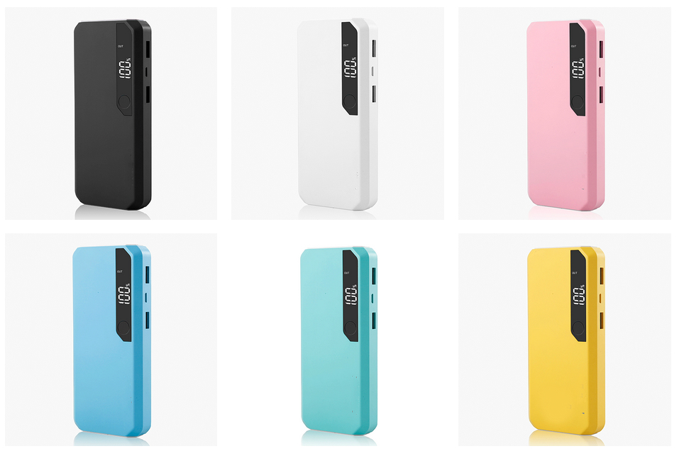 colorful power bank
