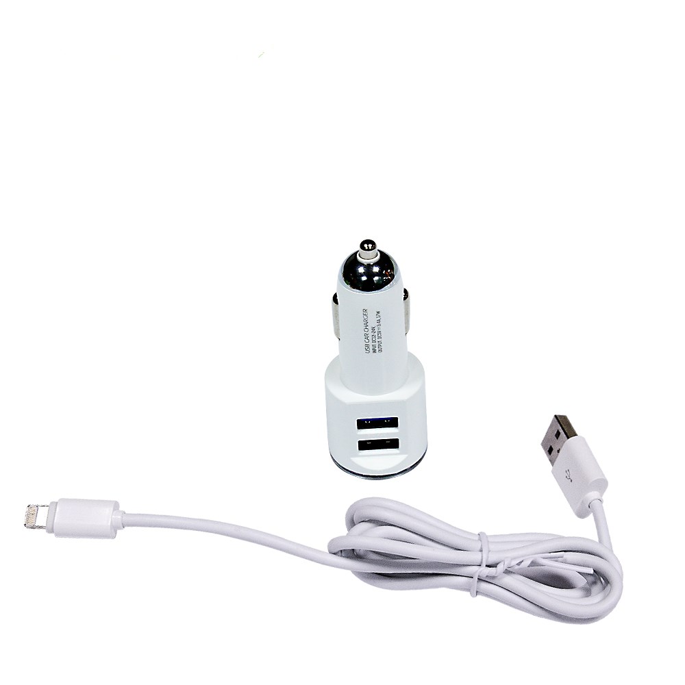 mini portable car charger with usb data cable