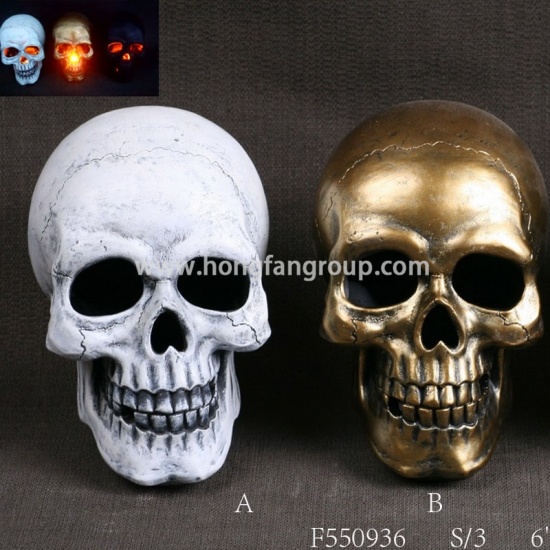 Halloween Skull Heads