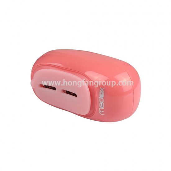 Dual USB Port Power Charger with Dustproof protector