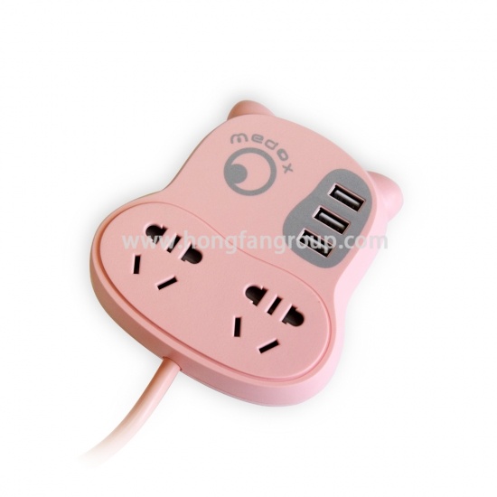 Lovely Gift Socket with Children Safety Protector