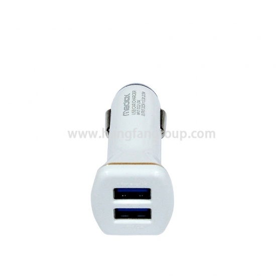 Quick Charge Phone Car Charger with Twin USB Hub