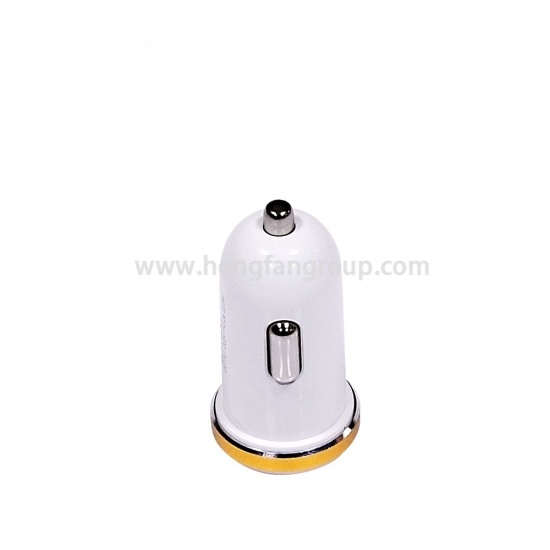 Twin USB Ports Car Charger 5V 2.1A Fast Charging Phone