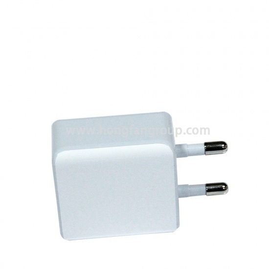Eu Twin USB Port Adapter Fast Charger Head