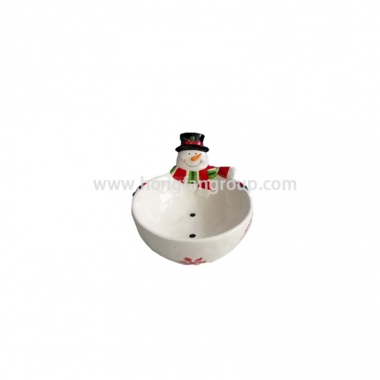 Snowman Christmas Bowl