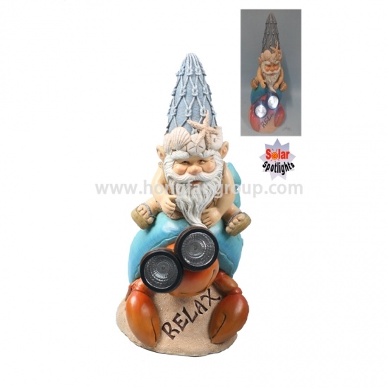 Garden Gnome with Lights