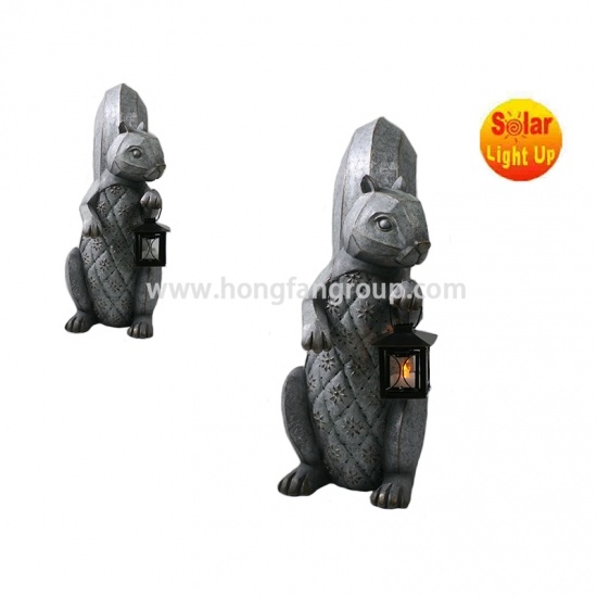 Resin Squirrel Shaped Decoration
