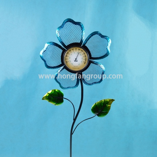   Metal Flower  Garden  Stake  Decoration